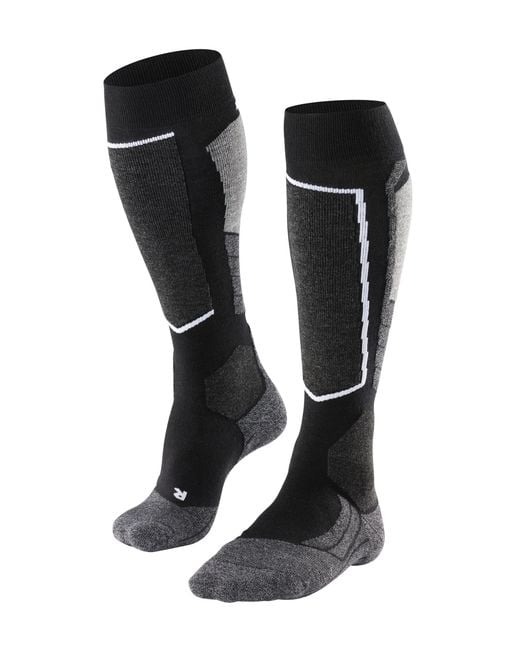 Falke Black Sk2 Intermediate Ski Socks
