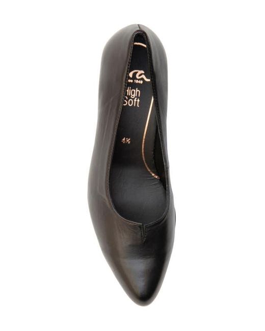 Ara Black Kit Kitten Heel Pump