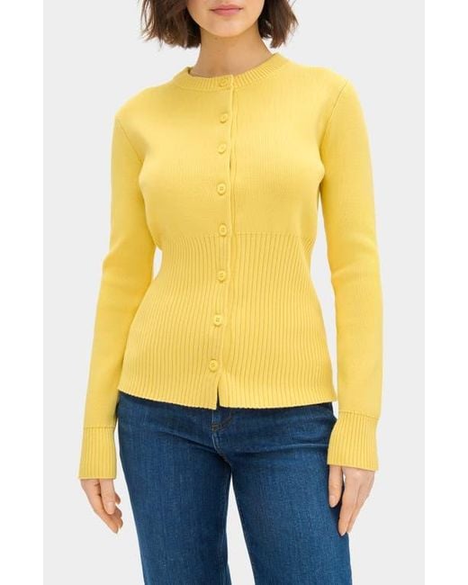 ALIGNE Yellow Ruby Cardigan