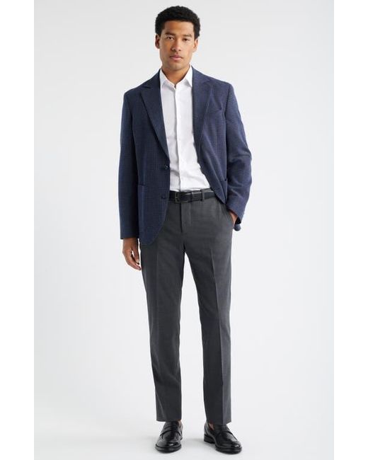 Nordstrom Gray Henrik Trim Fit Solid Stretch Wool Suit Pants for men
