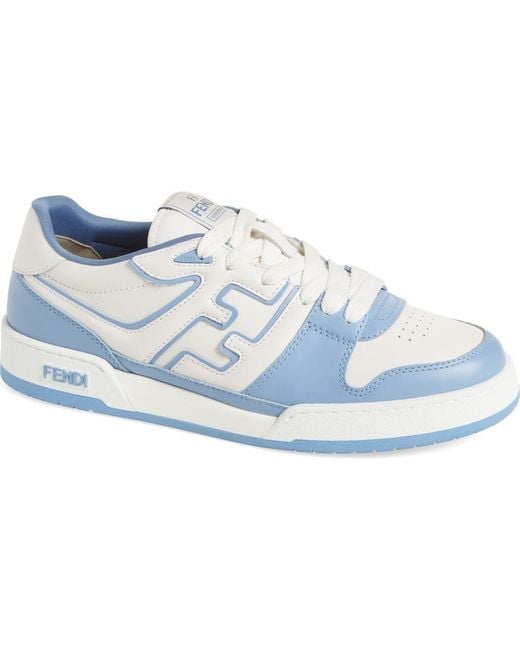 Fendi Ff Match Sneaker in Blue for Men | Lyst