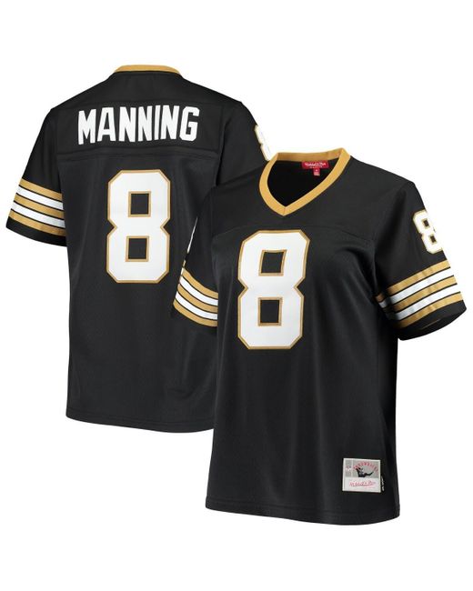 Mitchell & Ness Archie Manning Black New Orleans Saints 1979 Legacy Replica Jersey At Nordstrom
