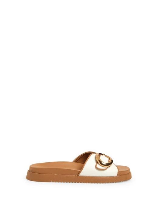 Steve Madden Brown Mandie Slide Sandal