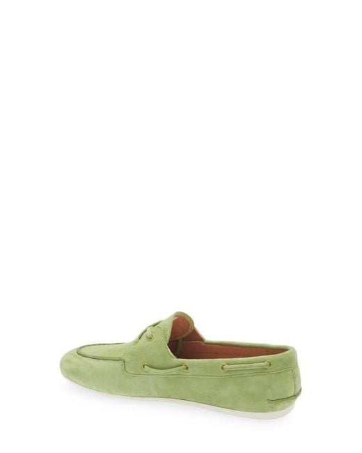 Sperry Top-Sider Green Slim Boat Shoe