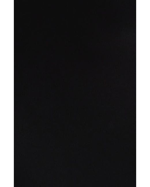 Reformation Black Layla Satin Maxi Skirt