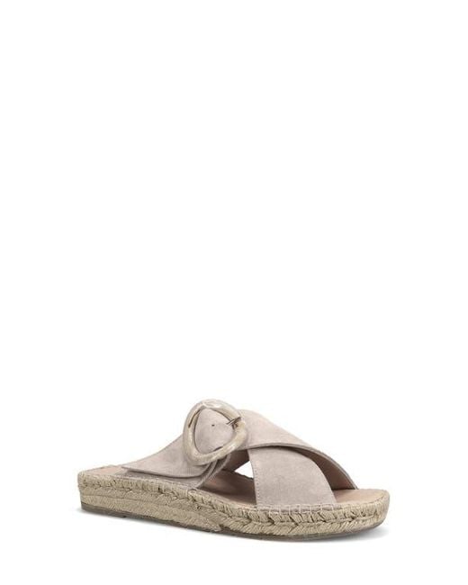 Ron White Multicolor Erin Espadrille Platform Wedge Slide Sandal