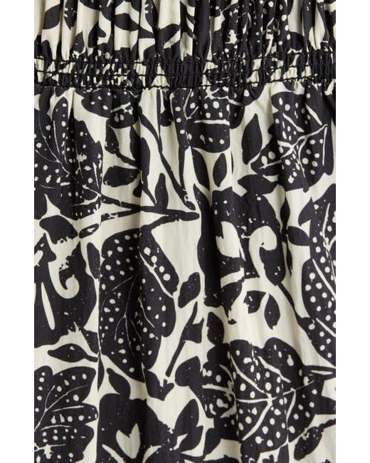 MELLODAY Multicolor Smocked Sleeveless Maxi Dress