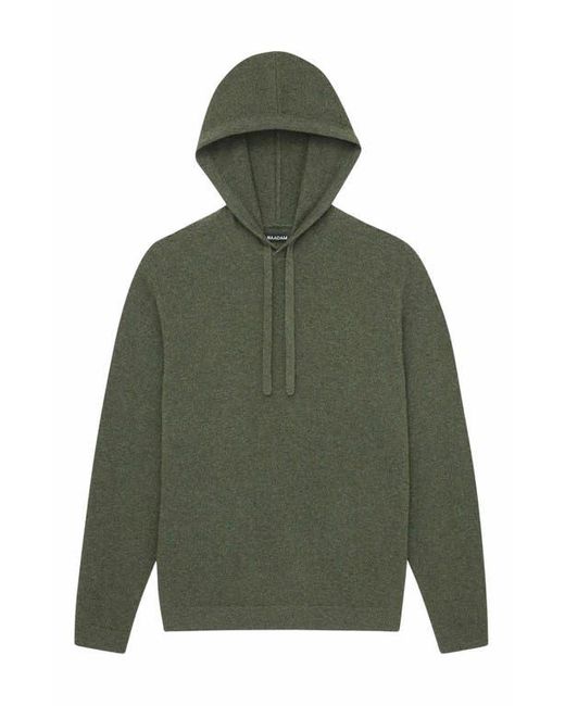 NAADAM Green Off-Duty Cashmere Hoodie for men