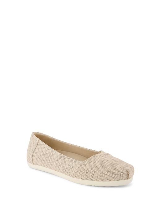 TOMS Natural Alpargata Ballet Flat