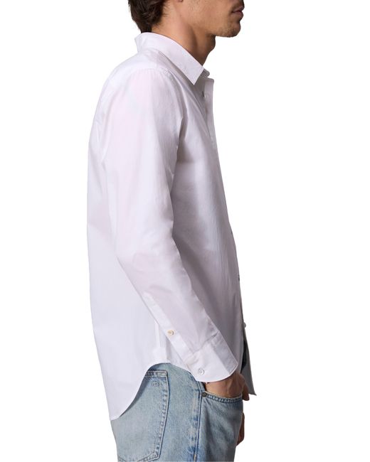 Rag & Bone White Tomlin Button-up Shirt for men