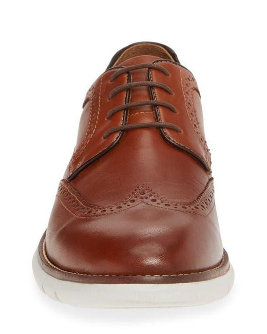 Johnston & Murphy Brown Holden Wingtip for men
