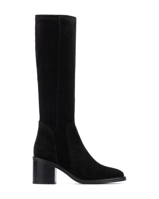 Aquatalia Jasmina Weatherproof Knee High Boot in Black | Lyst