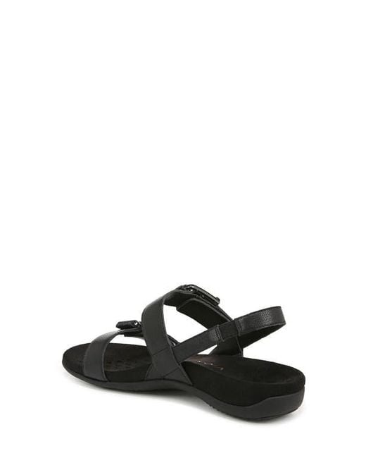 Vionic Black Reese Slingback Sandal