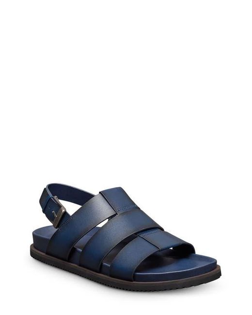 Allen Edmonds Blue Damien Fisherman Sandal for men
