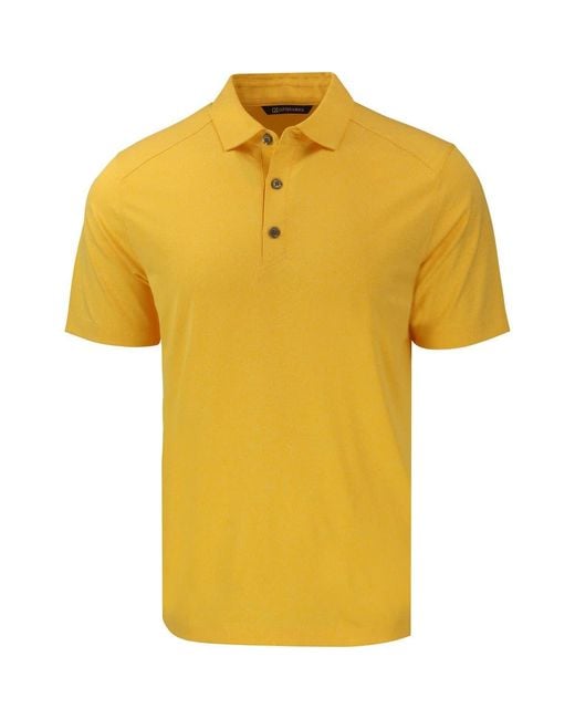 Cutter & Buck Yellow Forge Recycled Blend Polo for men