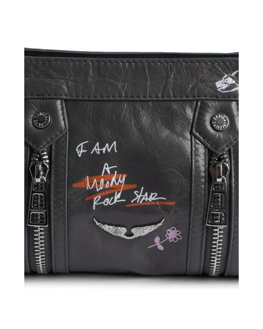 Zadig & Voltaire Black Sunny Mood Humberto Bag