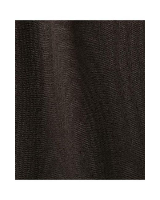 Mango Black Pull-On Straight Leg Pants