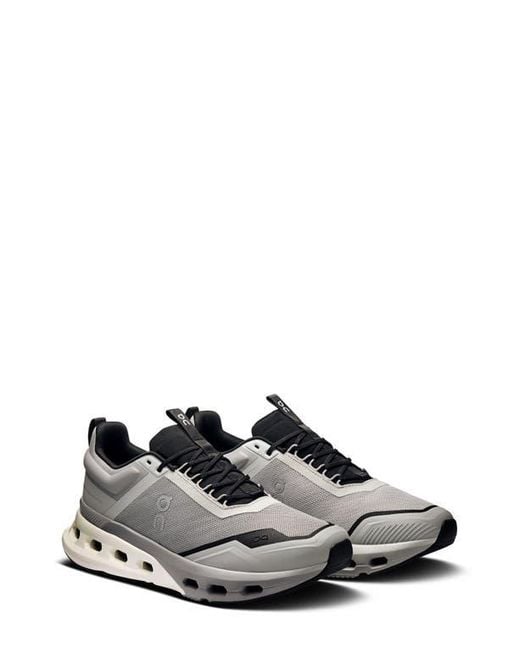 On Shoes Gray Cloudnova X Training Sneaker for men