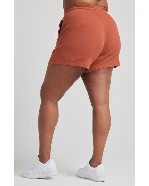 Losano Orange Organic Cotton Drawstring Short