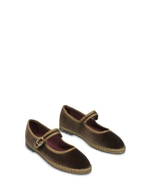 Flabelus Brown Ulla Mary Jane Flat
