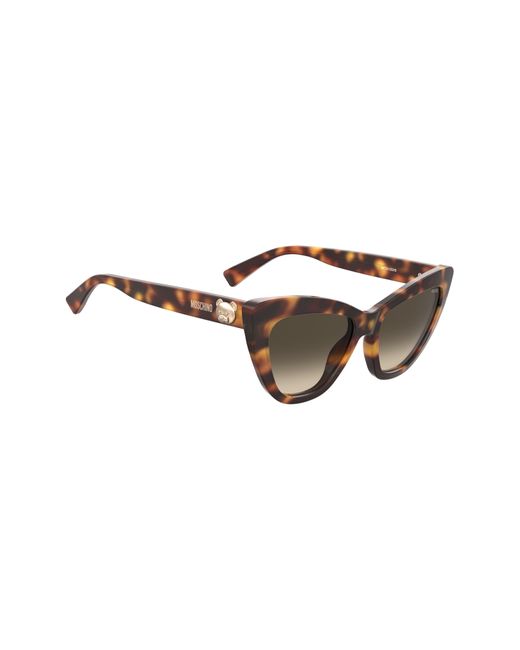 Moschino Multicolor 54mm Gradient Cat Eye Sunglasses