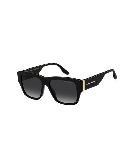 Marc Jacobs Black 55Mm Gradient Square Sunglasses for men