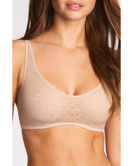 B.tempt'd Brown Effortlessly Lace Underwire Bra
