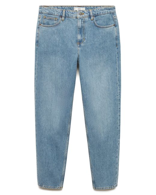 Mango Blue Tapered Jeans for men