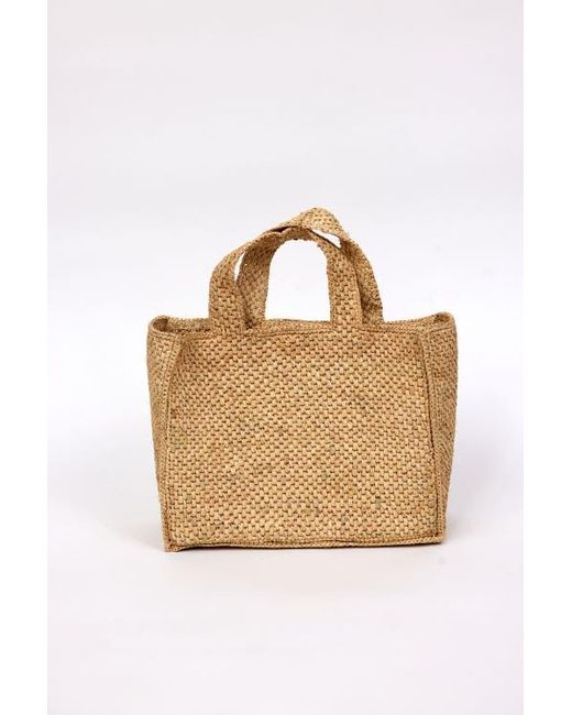 Hat Attack Metallic Lily Tote