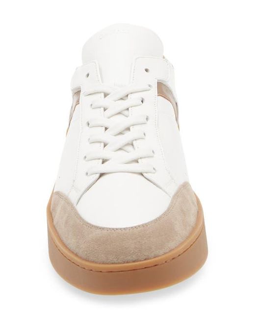Canali White Easy On Low Top Sneaker for men