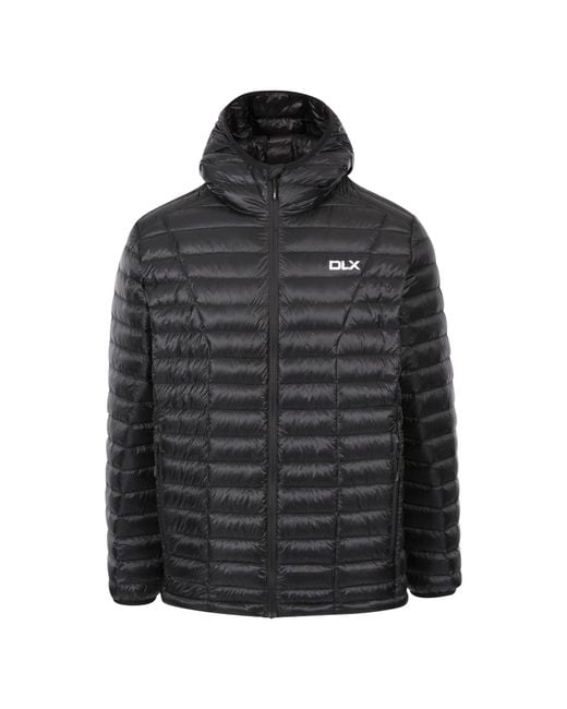 Trespass Black Zoltan Down Jacket for men