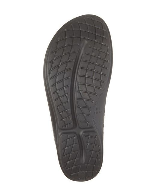 OOFOS Gray Oolala Flip Flop