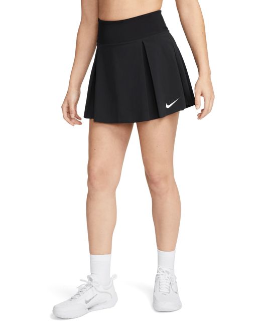 Nike Dri-fit Advantage Tennis Skirt in Black | Lyst