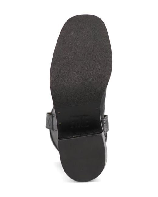 Frye Black Kate Block Heel Boot