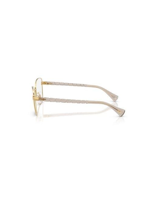 Ralph Metallic 53Mm Irregular Optical Glasses