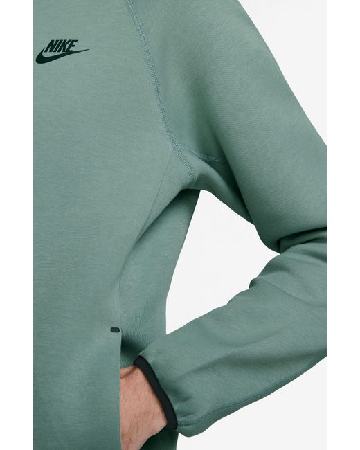 Nike Green Tech Fleece Pullover Hoodie for men