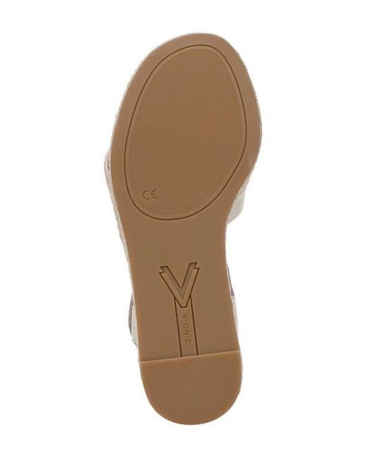 Vionic Natural Saratoga Wedge Espadrille Sandal