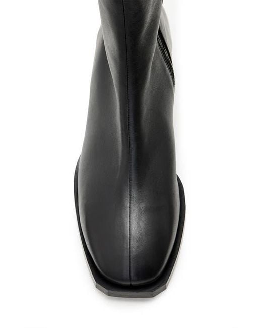 AllSaints Black Avril Bootie