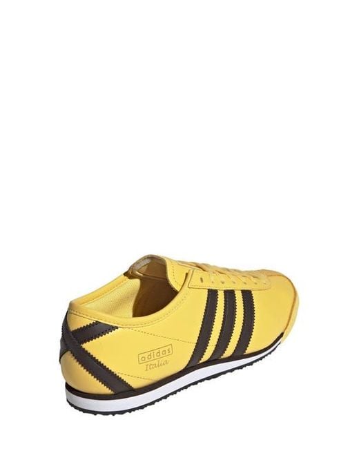 adidas Women's Yellow Italia 70S Shoe