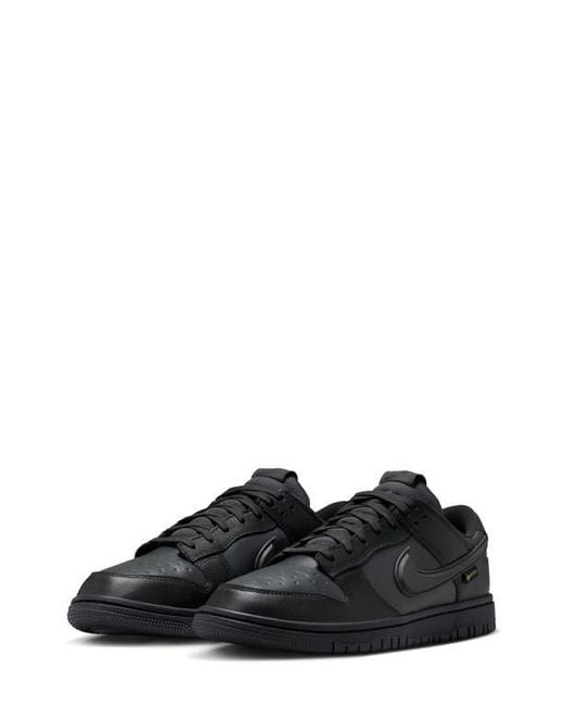 Nike Black Dunk Low Gore-Tex Waterproof Basketball Sneaker for men