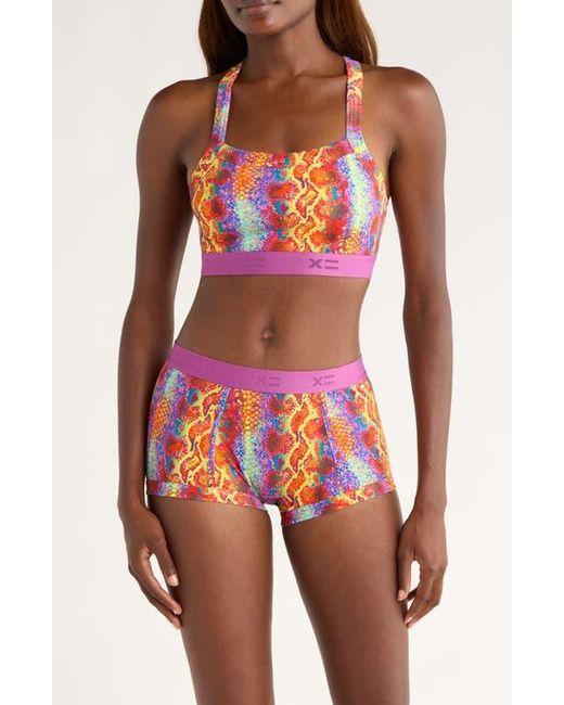 TOMBOYX Pink Scoop Soft Stretch Cotton Bralette