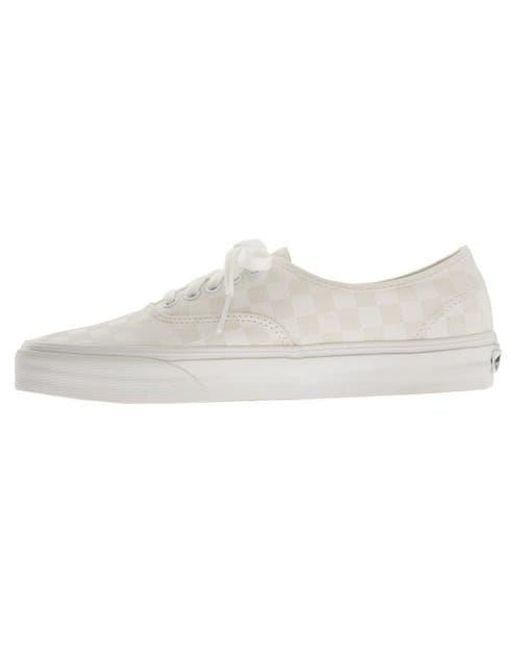 Vans White Authentic Sneaker for men