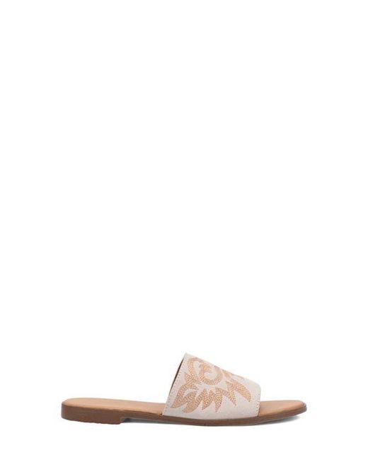 Dingo White Lasso Sandal