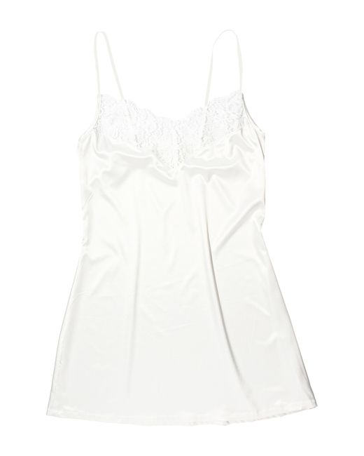 Hanky Panky White Happily Ever After Lace & Satin Chemise