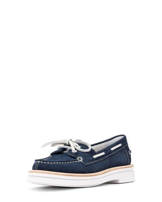 Donald J Pliner Blue Lillith Boat Shoe