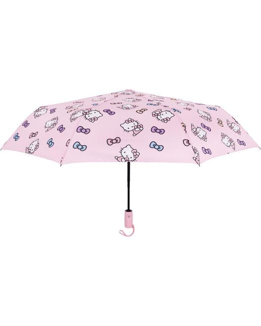Sanrio,Hello Kitty Pink Gradient Bow Print Umbrella