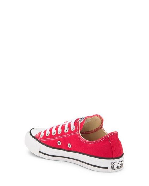 Converse Red Chuck Taylor All Star Low Top Sneaker