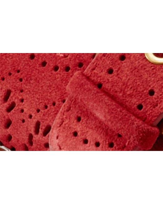 Earth Red Francii Slide Sandal