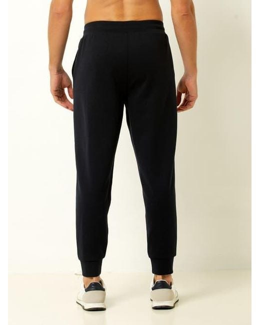 Single Stitch Black Classic Drawstring Jogger for men