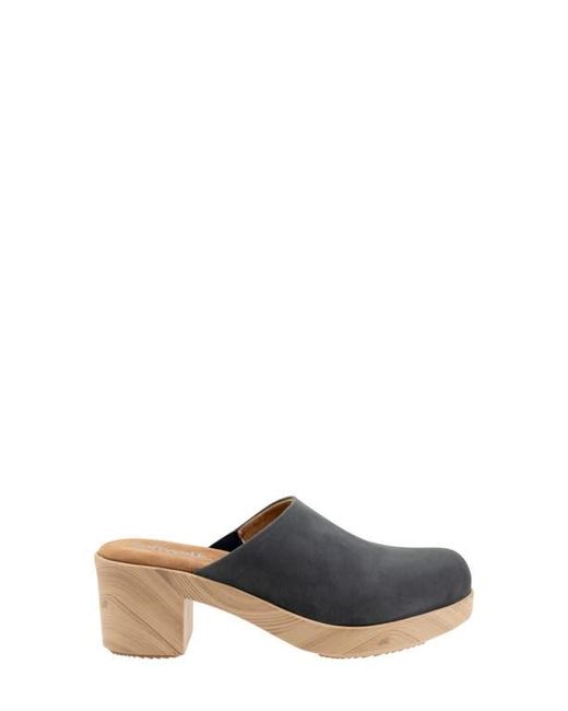 Softwalk® Gray Felida Platform Mule